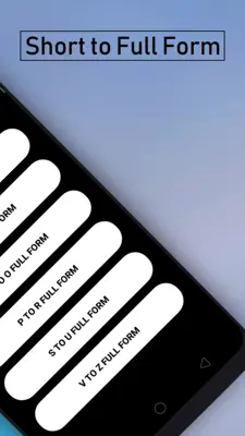 A to Z Full Form Book Full Form Dictionary android App screenshot 6